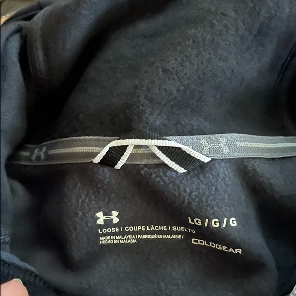 Men’s Under Armour Fleece Hoodie NWT Large - Picture 5 of 6